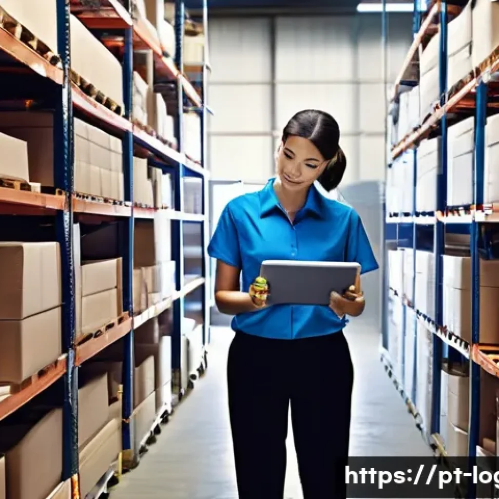 물류관리사 물류 시스템 최적화 - **Prompt:** A split image contrasting chaotic, outdated inventory management with modern, optimized ...